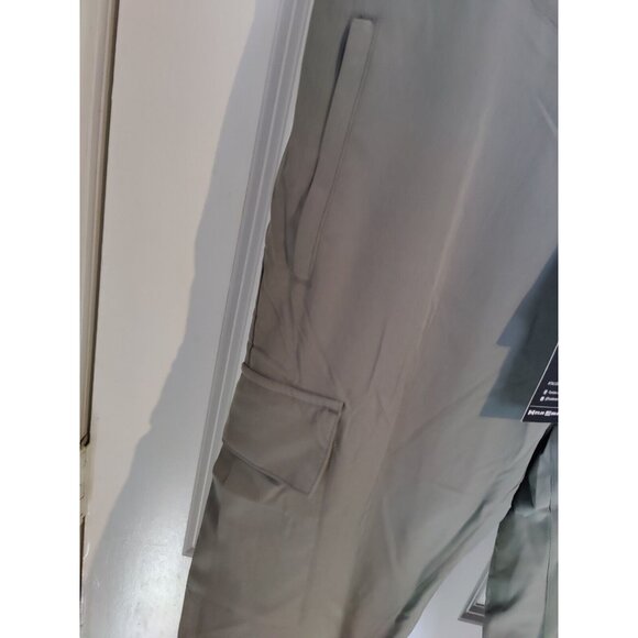 Kyodan Clothing Dusty Olive Gray-Green Cargo Capri Casual/Active Pants XL NWT - Picture 3 of 7